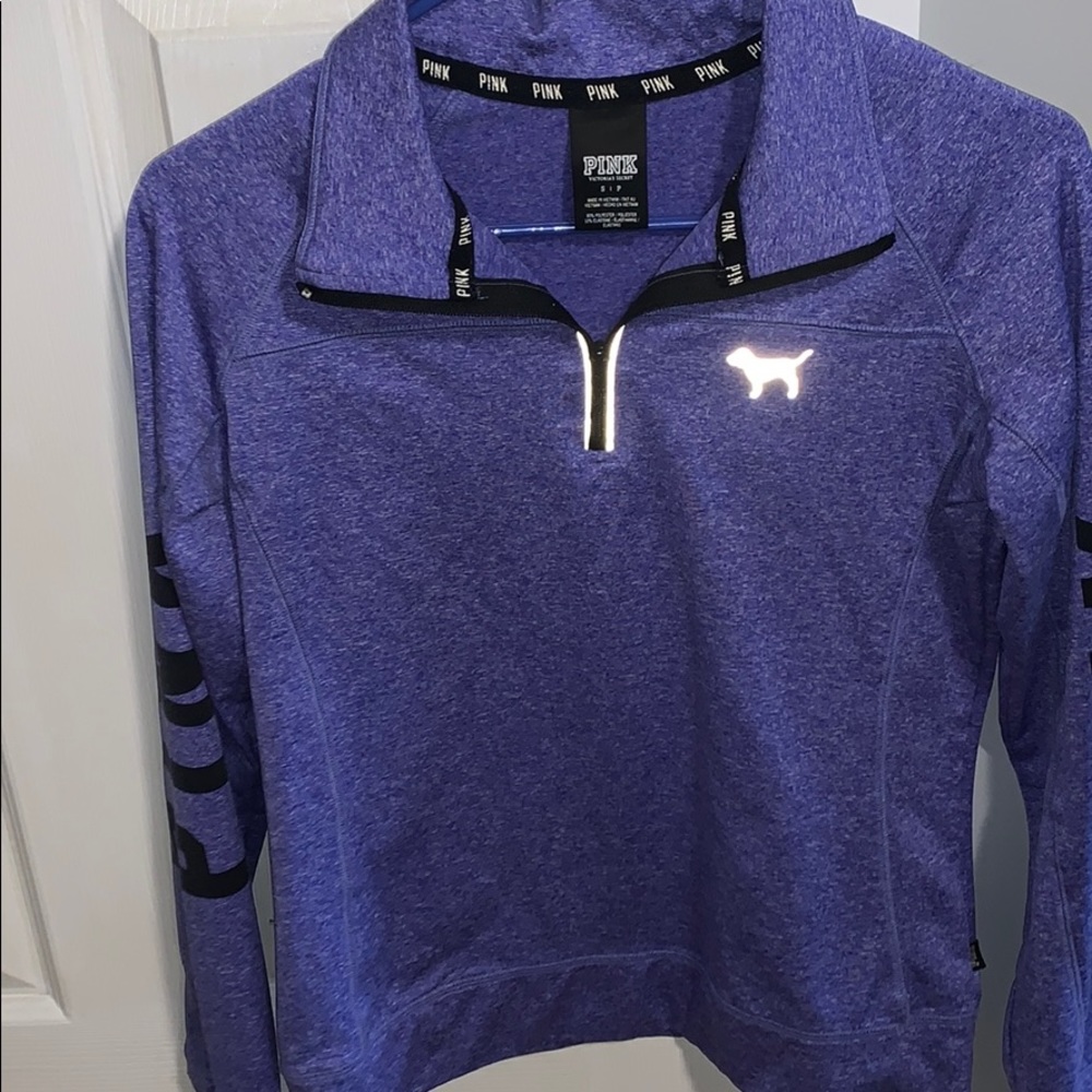 Purple Victoria Secret 1/4 zip
